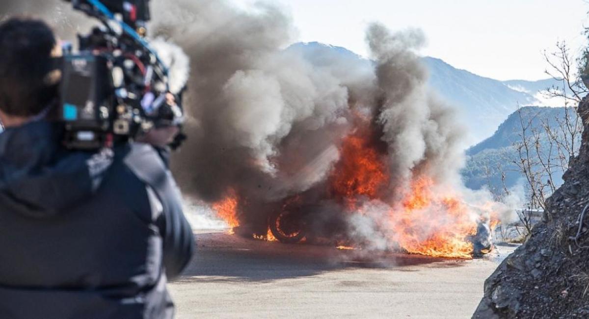 Παρανάλωμα του πυρός μια Alpine A110 στα γυρίσματα του Top Gear