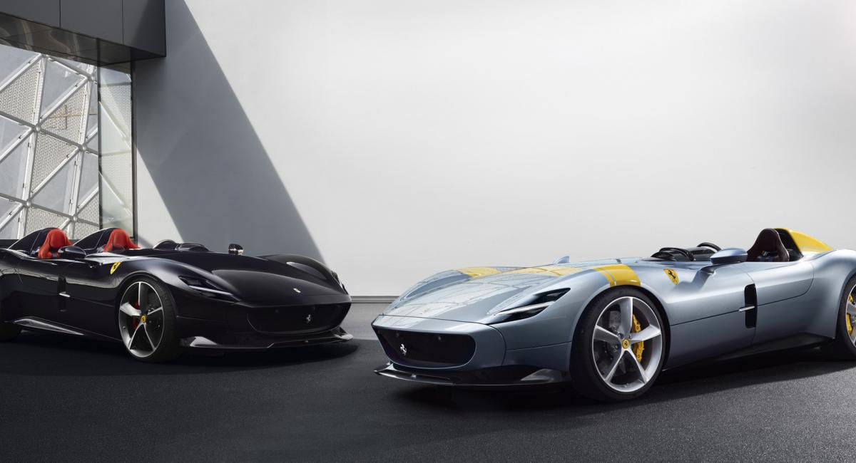 Ferrari Monza SP1 & SP2 με σχεδίαση από το παρελθόν