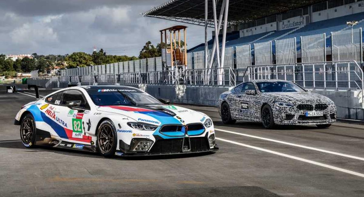 BMW M8 GTE και M8 Prototype στην πίστα του Estoril [Vid]