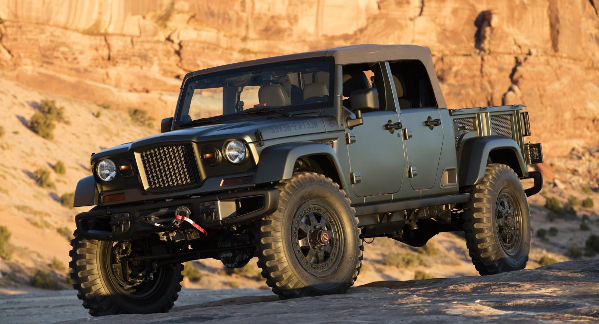 Με μαλακή οροφή το Jeep Wrangler pickup