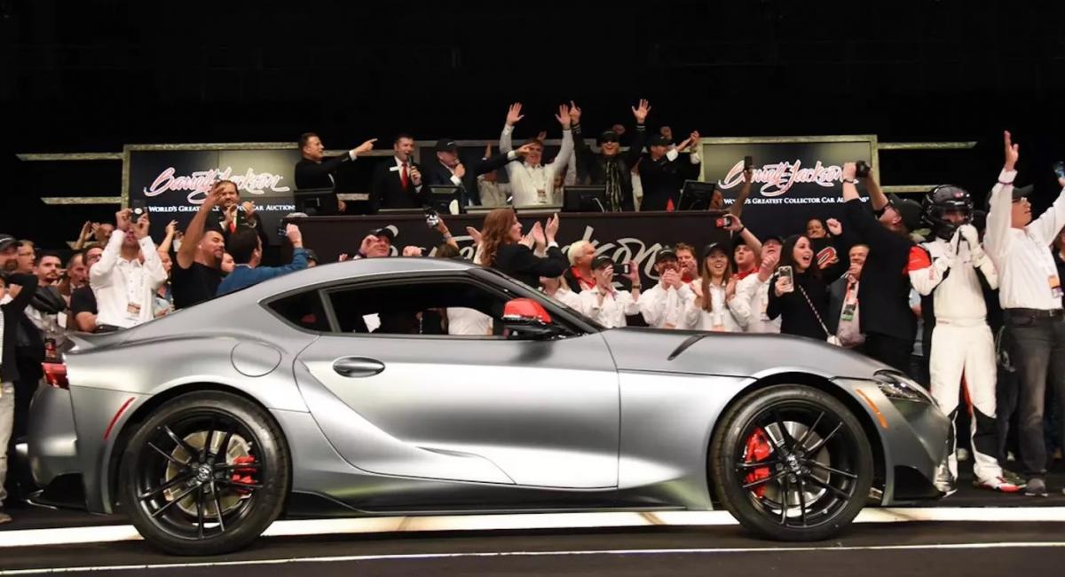 2,1 εκατ. δολάρια πουλήθηκε η πρώτη νέα Toyota Supra