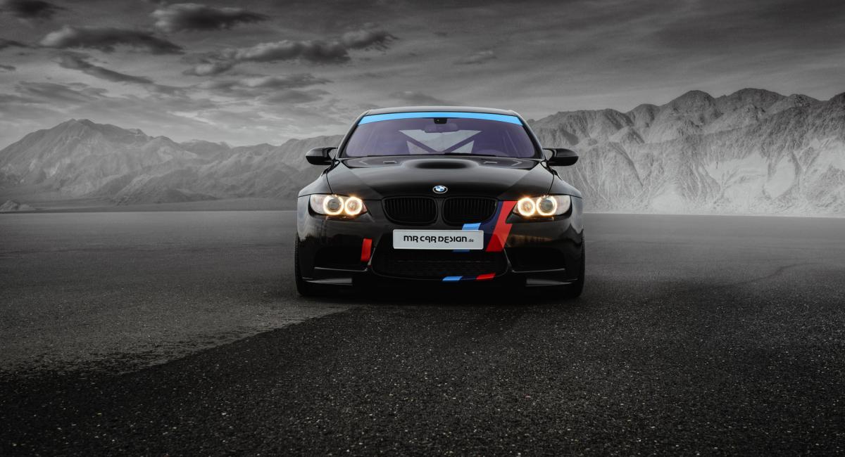 Βελτιωμένη BMW M3 E90 Clubsport από την MR Car Design.
