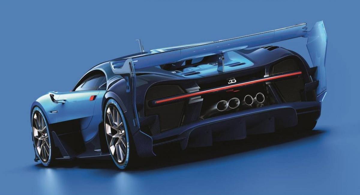 Ακουσε την Bugatti Vision Gran Turismo Concept.