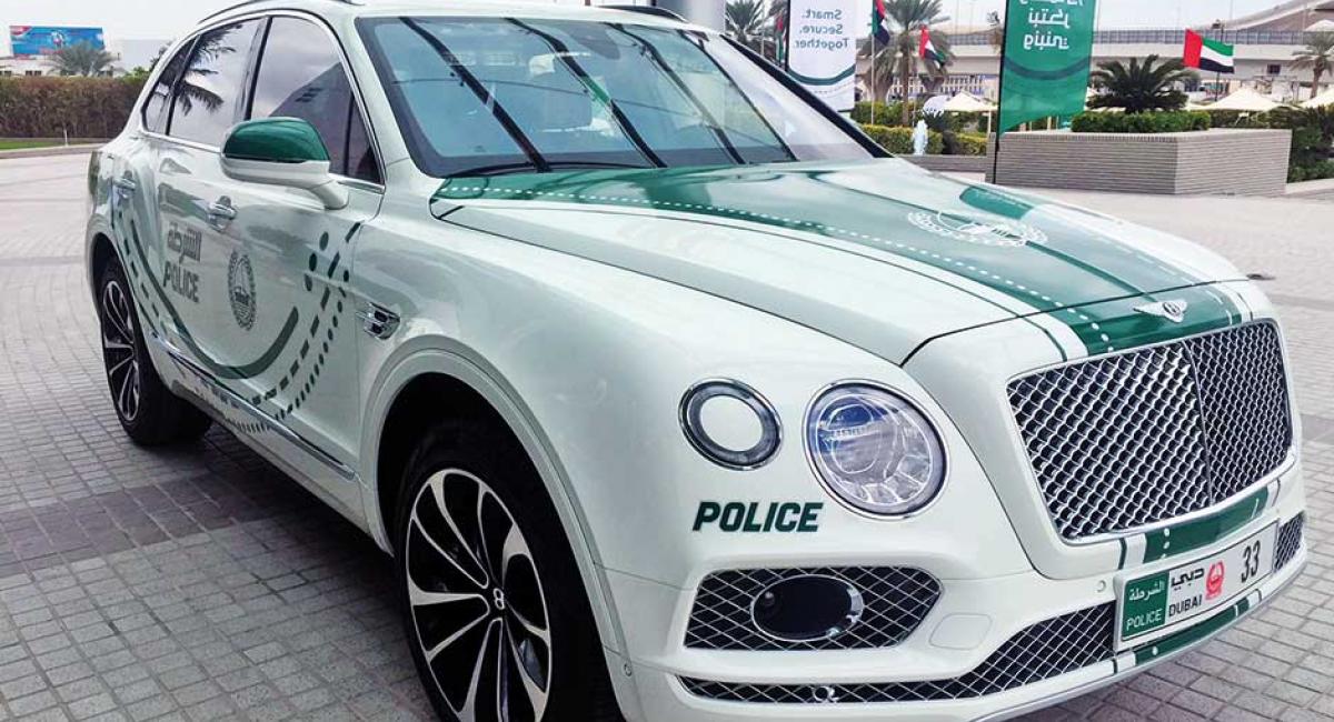 Bentley Bentayga στον στόλο της αστυνομίας του Ντουμπάι