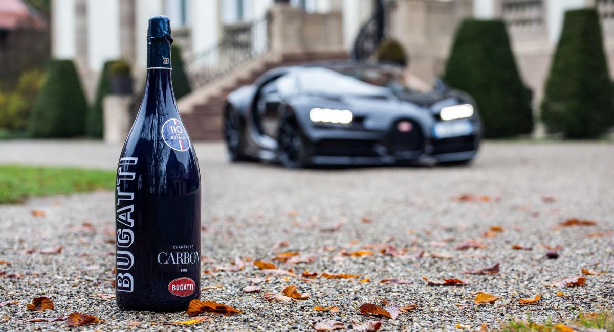 Σαμπάνια σε carbon μπουκάλι έφτιαξε η Bugatti