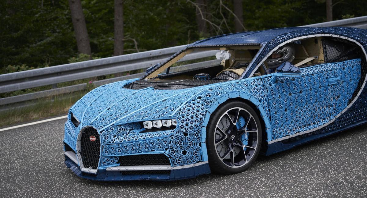 Bugati Chiron από Lego έχει κανονικό μέγεθος