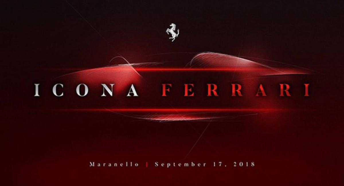 Η Ferrari teasάρει νέο μοντέλο