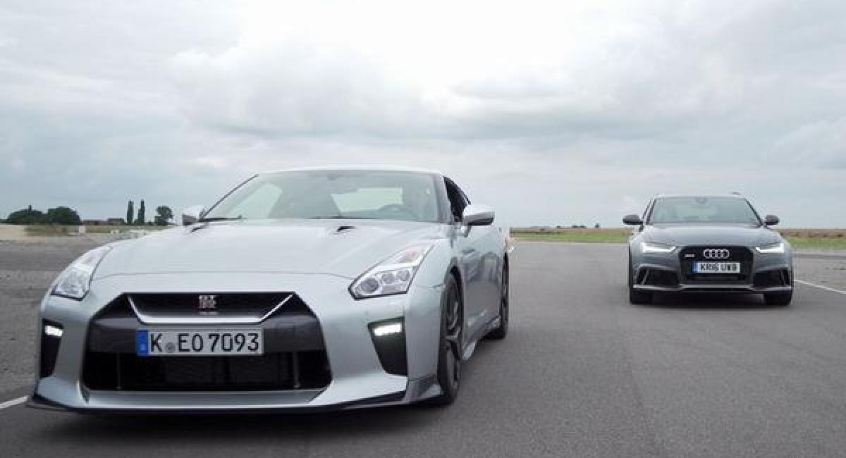 Audi RS 6 Vs Nissan GT-R, σε μια ενδιαφέρουσα μάχη.