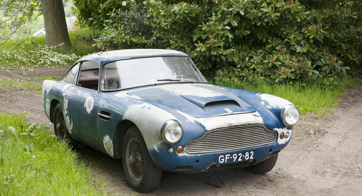 Aston Martin DB4 Series I βρέθηκε σε αποθήκη