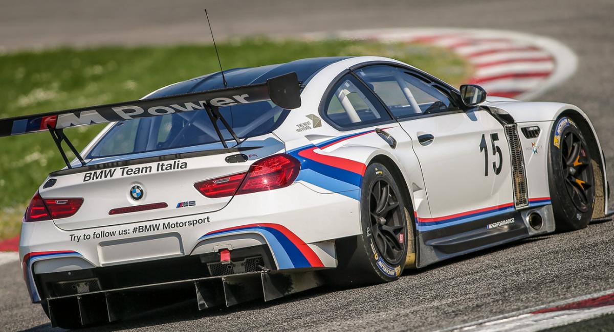 Η επιβλητική BMW M6 GT3 δοκιμάζεται στη Monza.