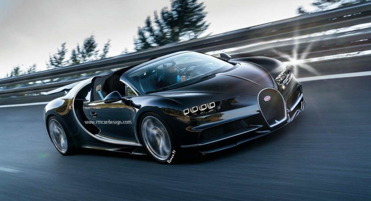 «Όχι» από την Bugatti για την κάμπριο Chiron.