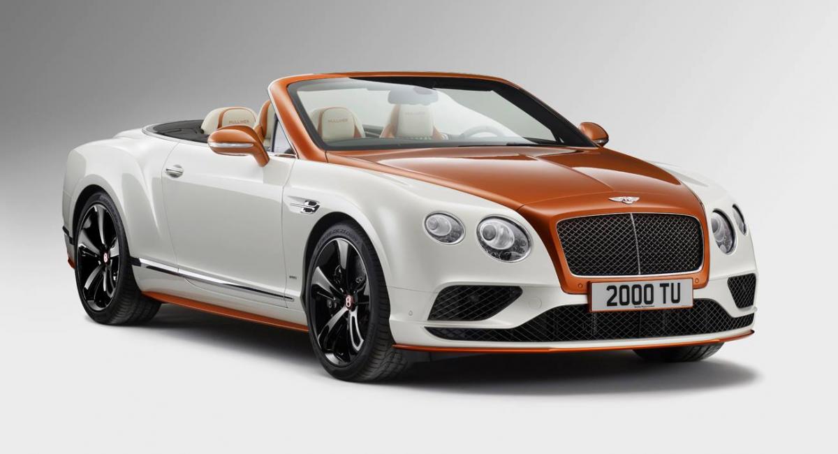 Bentley Continental GT Speed Convertible δια χειρός Mulliner.