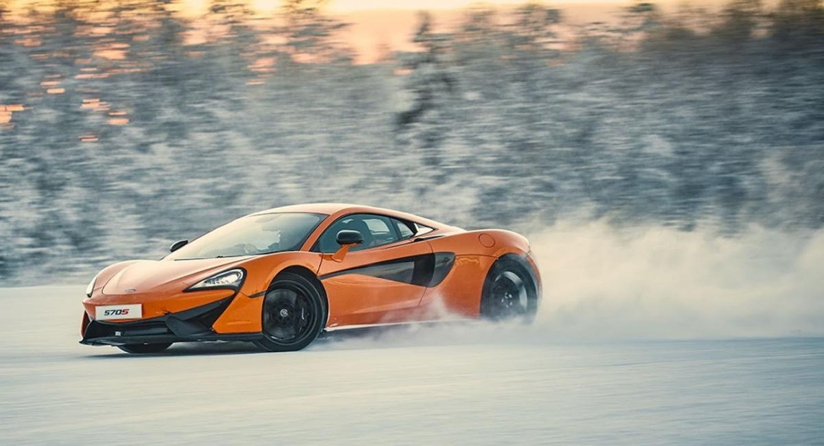 Με McLaren 570S στον Αρκτικό Κύκλο