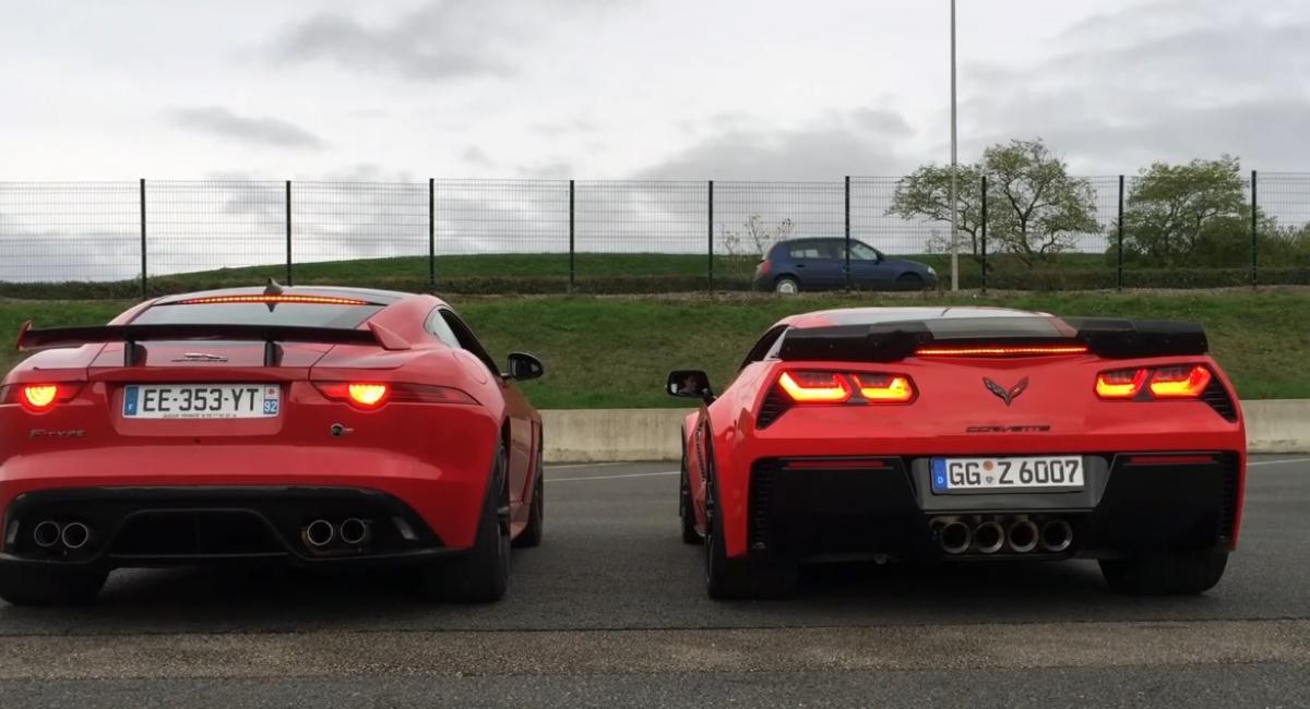 Ποιος κομπρεσοράτος V8 ακούγεται καλύτερα; Της Jaguar F-Type SVR ή της Chevrolet Corvette Z06;