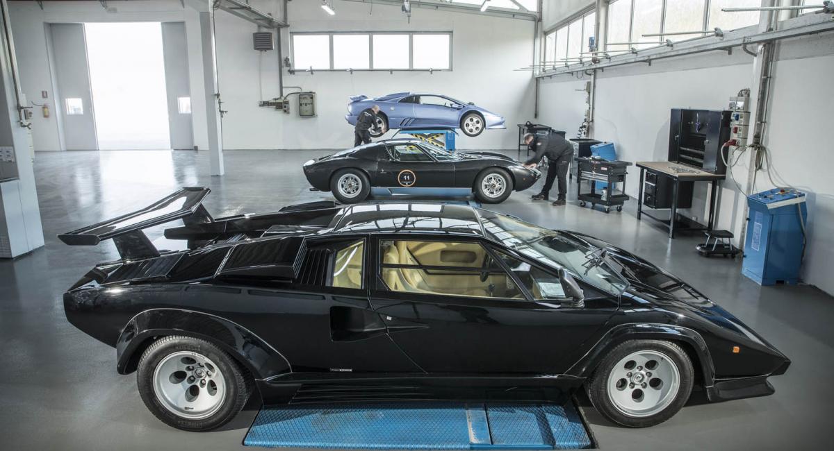 Η Lamborghini άνοιξε τις νέες εγκαταστάσεις του τμήματος PoloStorico