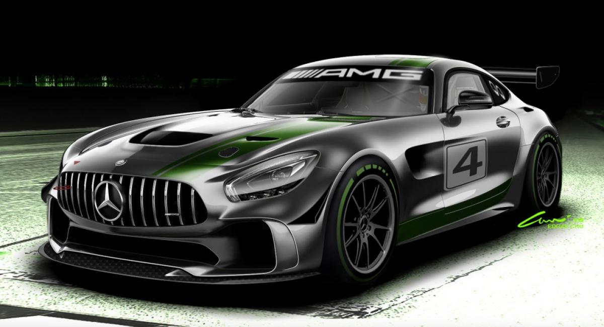 Το νέο GT4 αγωνιστικό της Mercedes-AMG