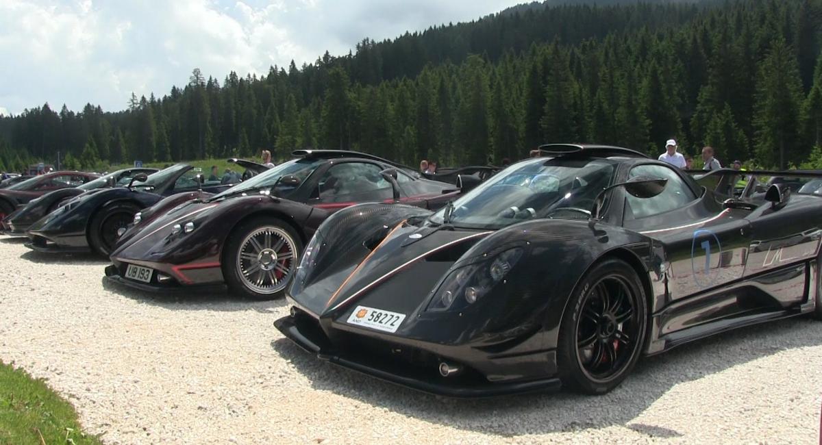 Συμφωνική ορχήστρα από Pagani και άλλα supercar