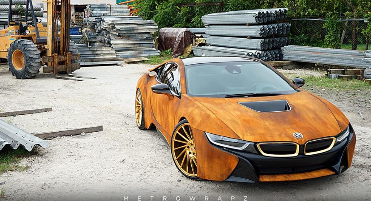 Ένα «σκουριασμένο» BMW i8 (vid)