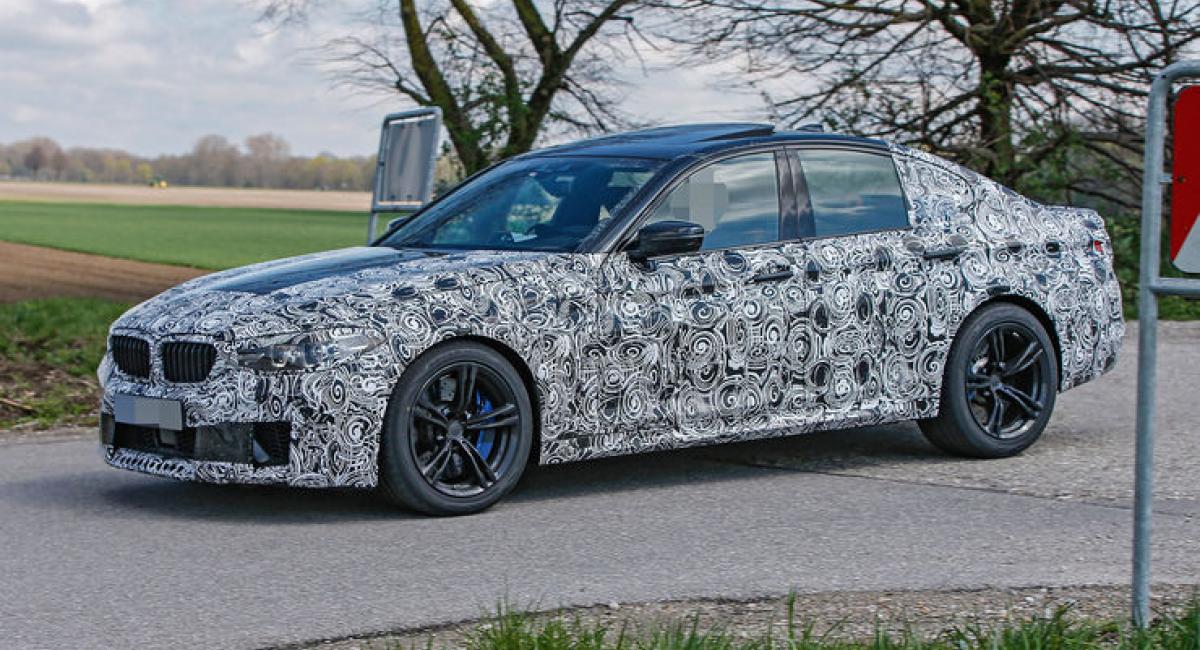 Spy Photos: BMW M5 στο Nurburgring