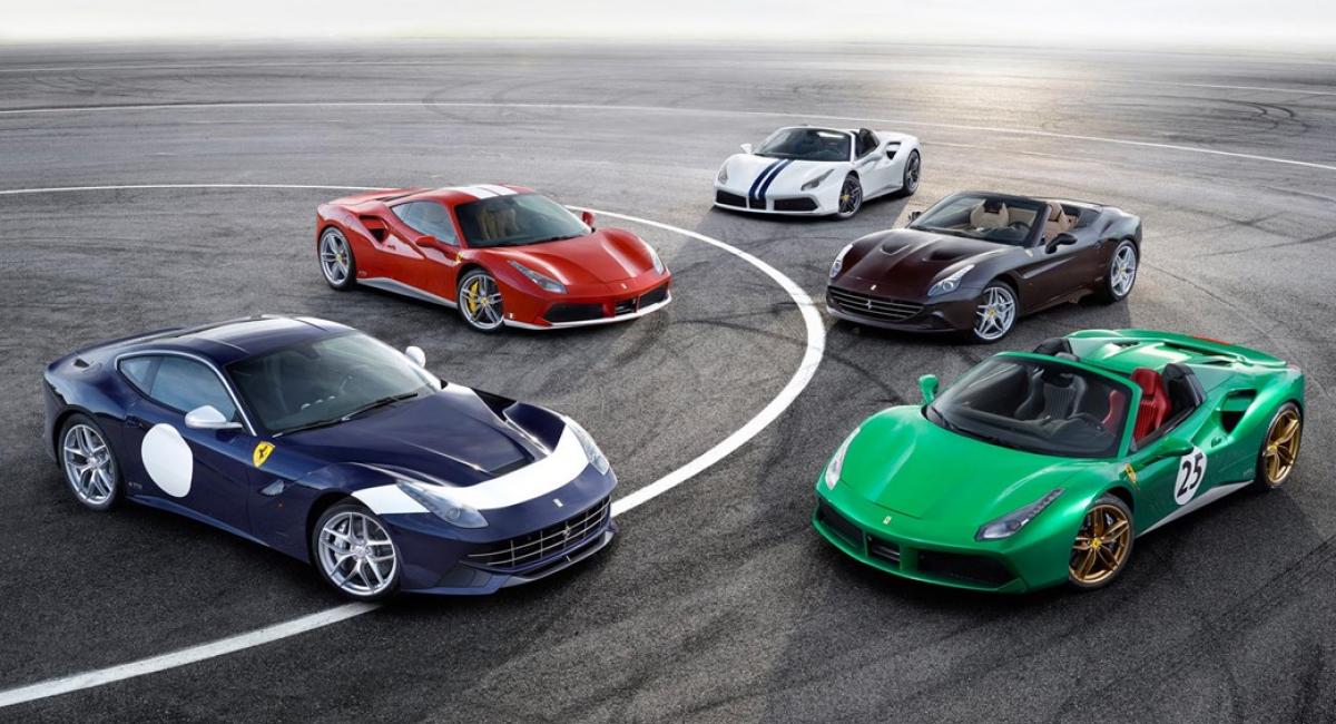 Γιορτάζοντας τα 70 χρόνια της Ferrari.