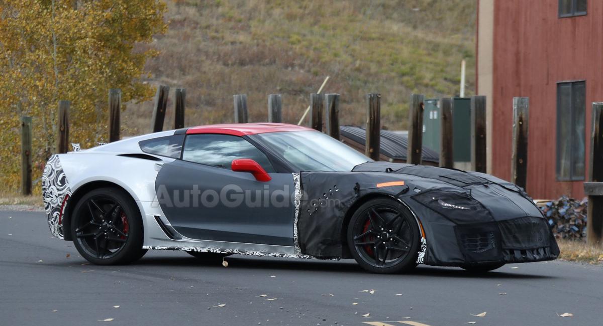 Spy Video Corvette ZR1 του 2018 (vid).