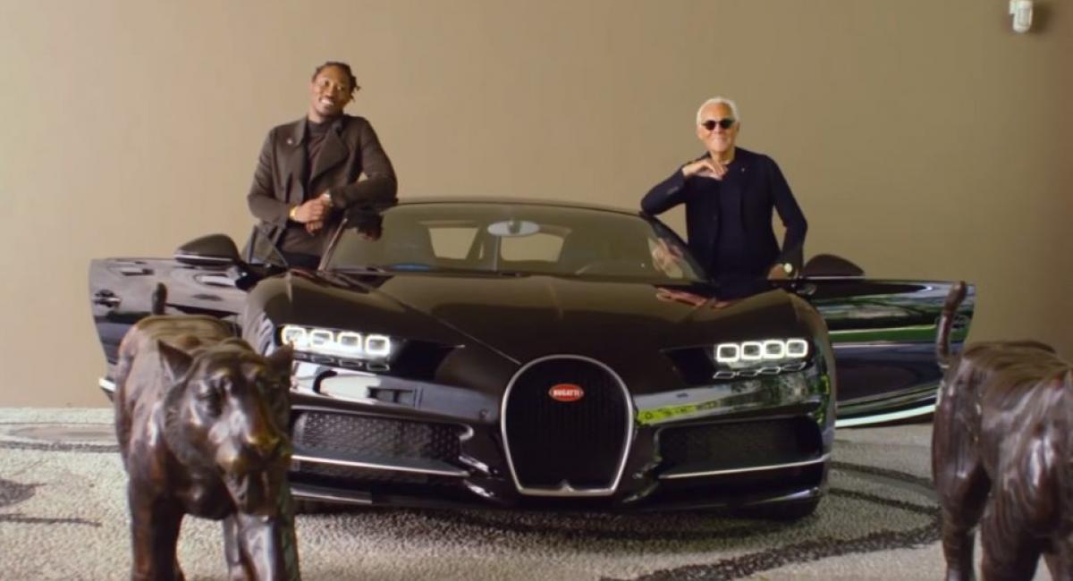 Tι δουλειά έχει ο Armani και η Bugatti; (Vid)