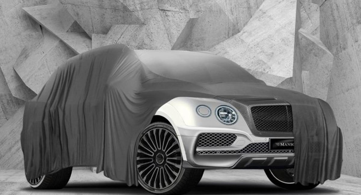 Η Mansory teasάρει την Bentley Bentayga.