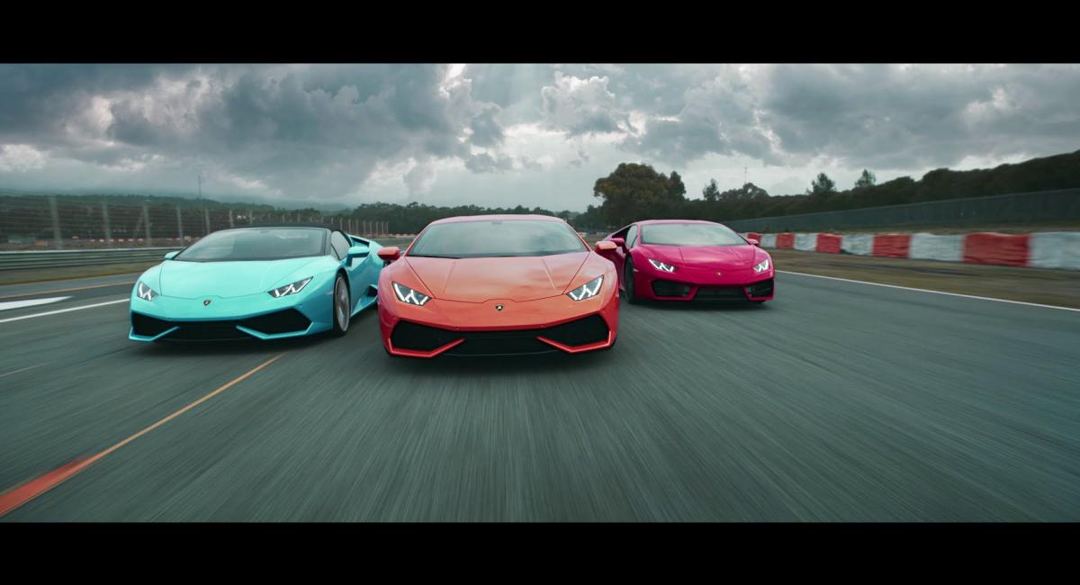 Lamborghini Huracan : Μοναδικό θέαμα, σε τρεις παραλλαγές