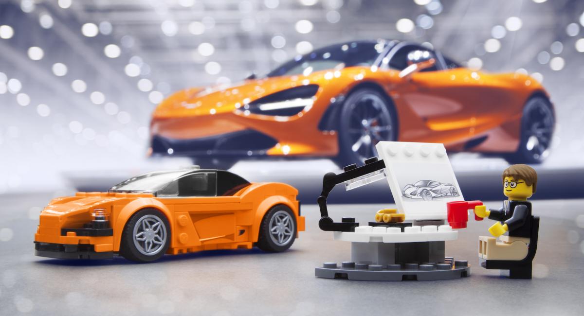 Κάνε δική σου μια Lego McLaren 720S