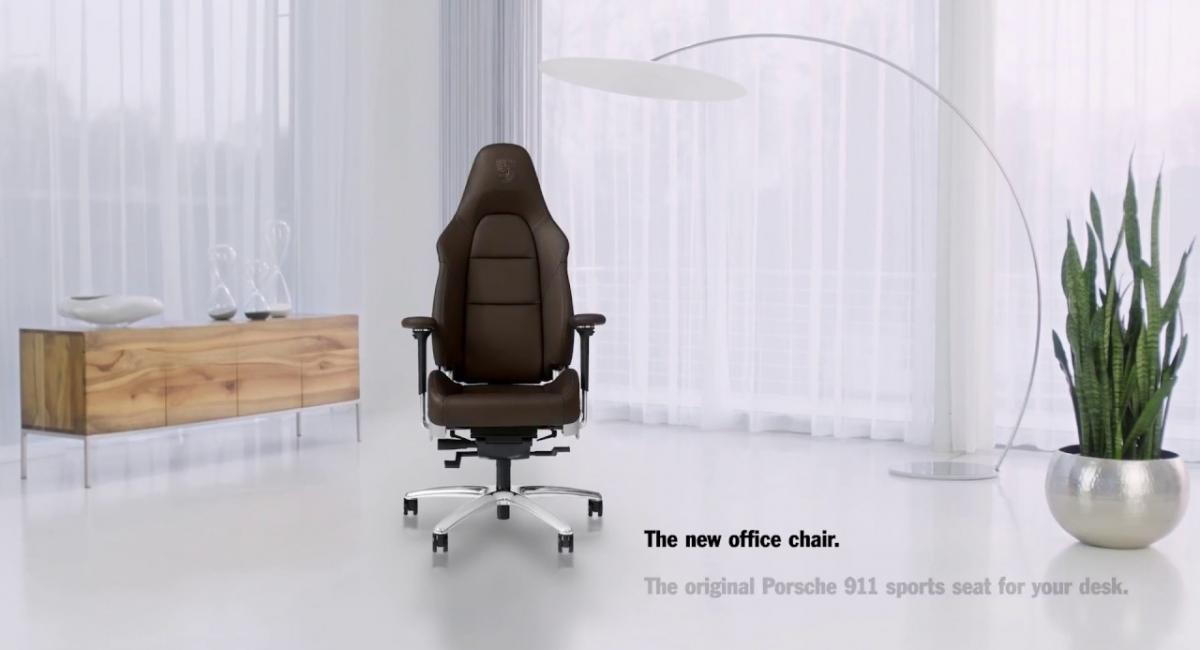 Νέο κάθισμα για το γραφείο έβγαλε η Porsche [Vid]