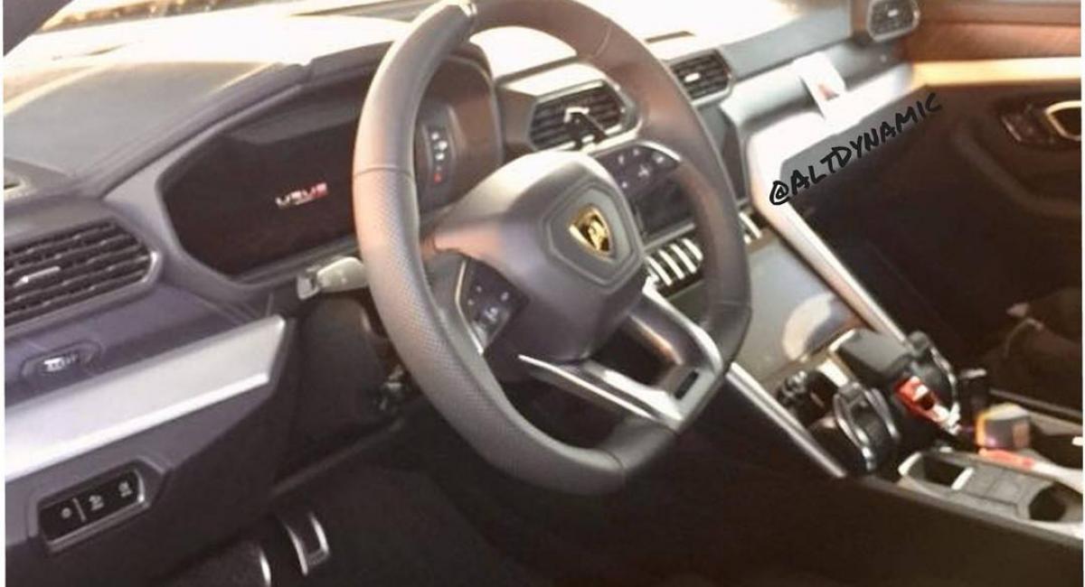 Αυτό είναι το εσωτερικό της νέας Lamborghini Urus