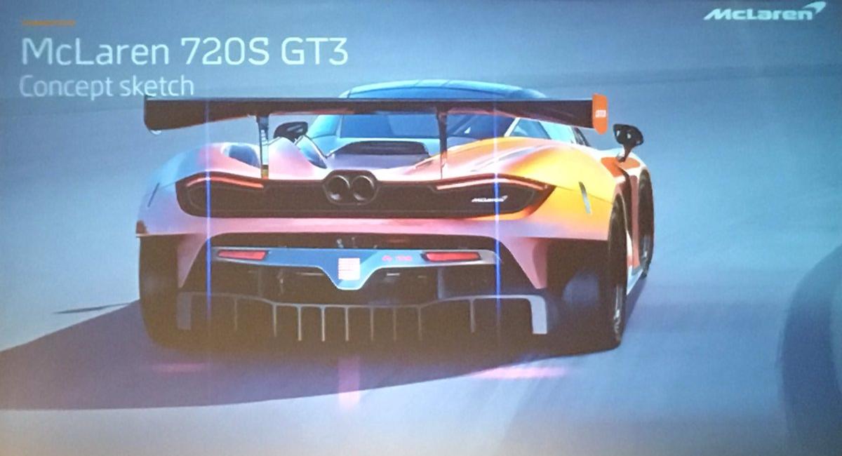 H McLaren ετοιμάζει την 720S GT3