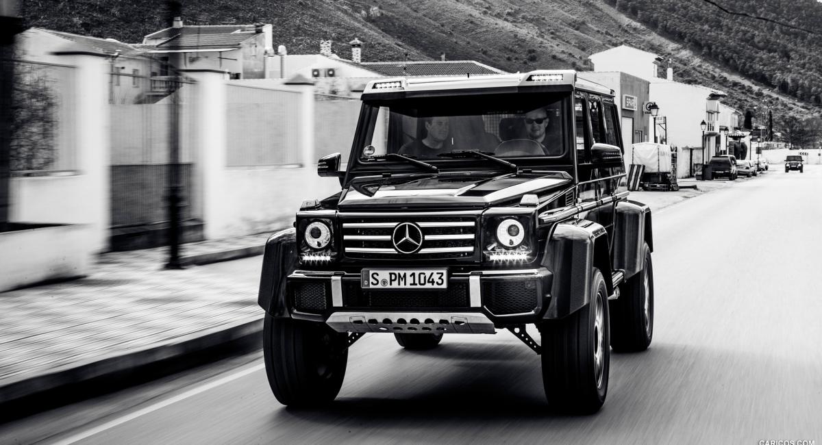 Τίτλοι τέλους για την Mercedes G 500 4x4²