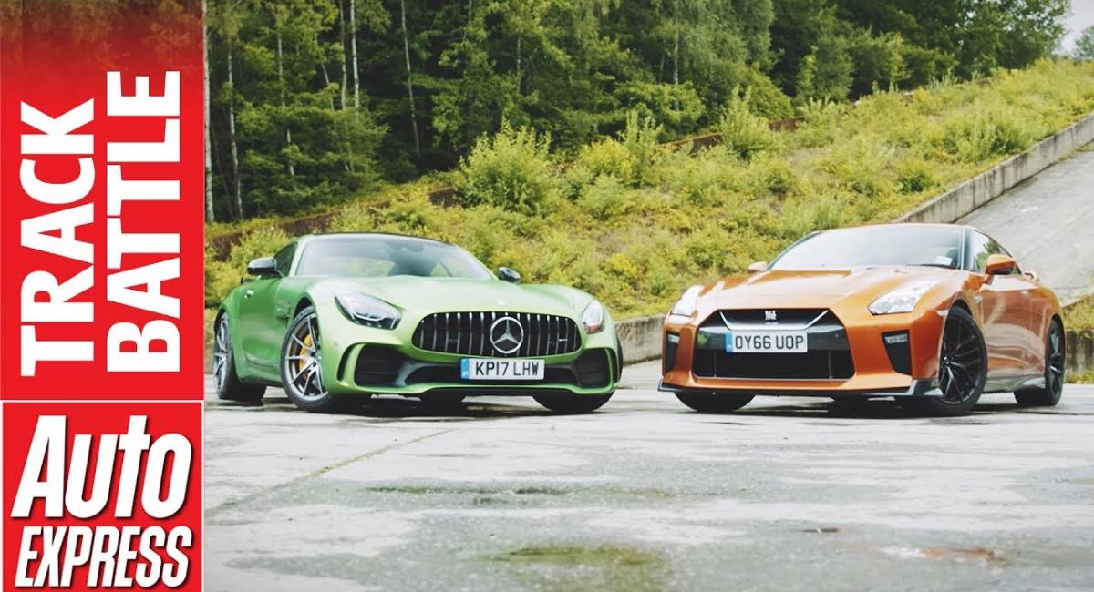 Nissan GT-R vs Mercedes-AMG GT R