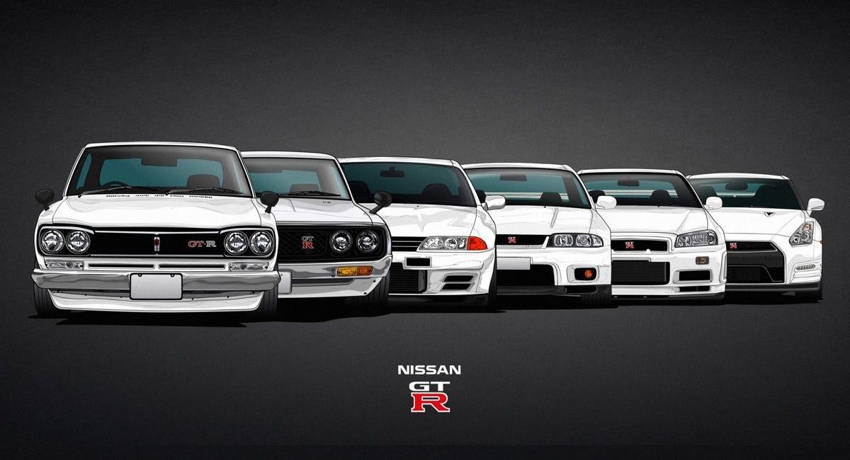 60 χρόνια Nissan Skyline μέσα σε μόλις 2 λεπτά