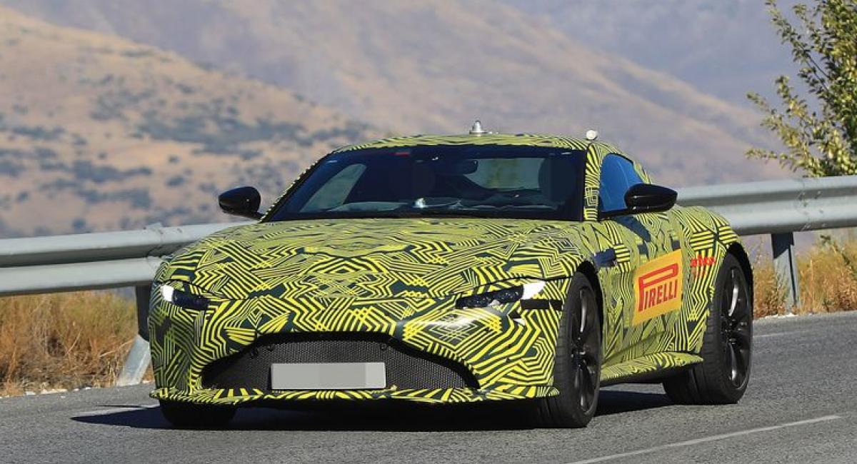 Η Aston Martin συνεχίζει τις δοκιμές της νέας Vantag