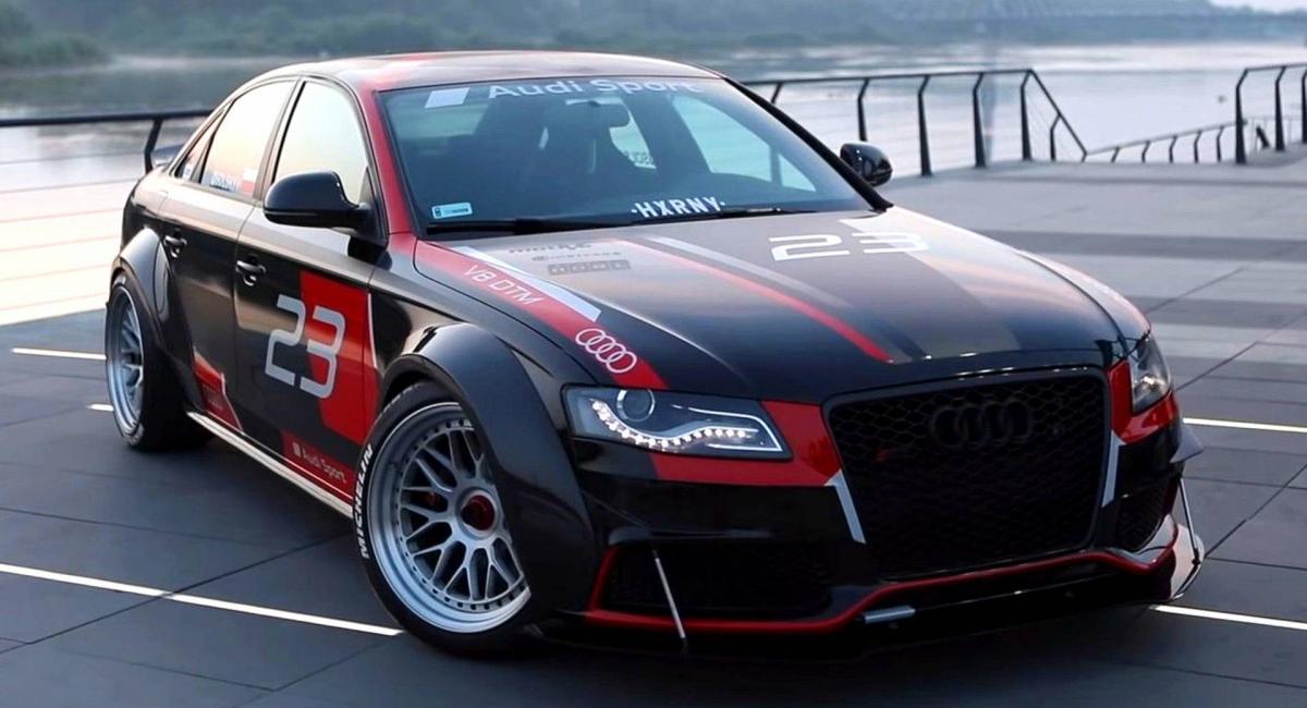 Από ταπεινό Audi A4 σε V8 quattro «Τέρας»!