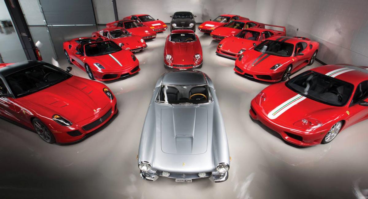 Στο σφυρί μια απίστευτη συλλογή από Ferrari