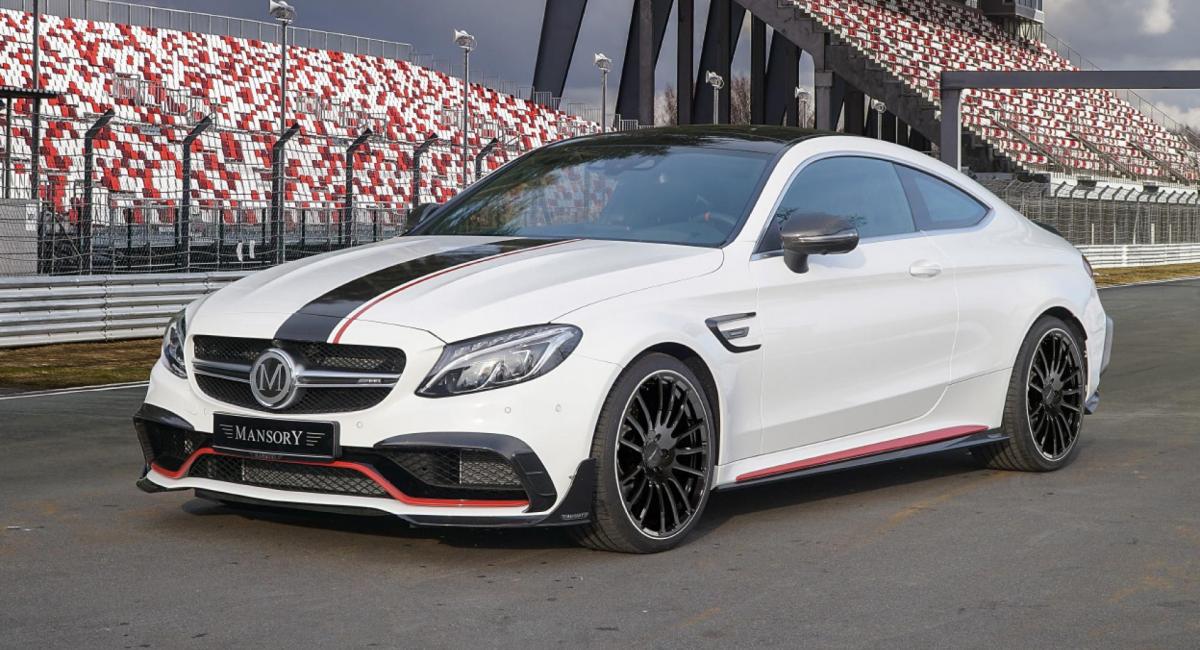 Mercedes-AMG C63 S Coupe με 650 άλογα από την Mansory 