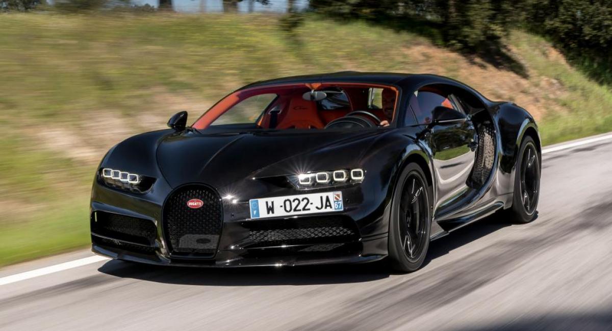 Bugatti Chiron σε μια στριφτερή διαδρομή [Vid]