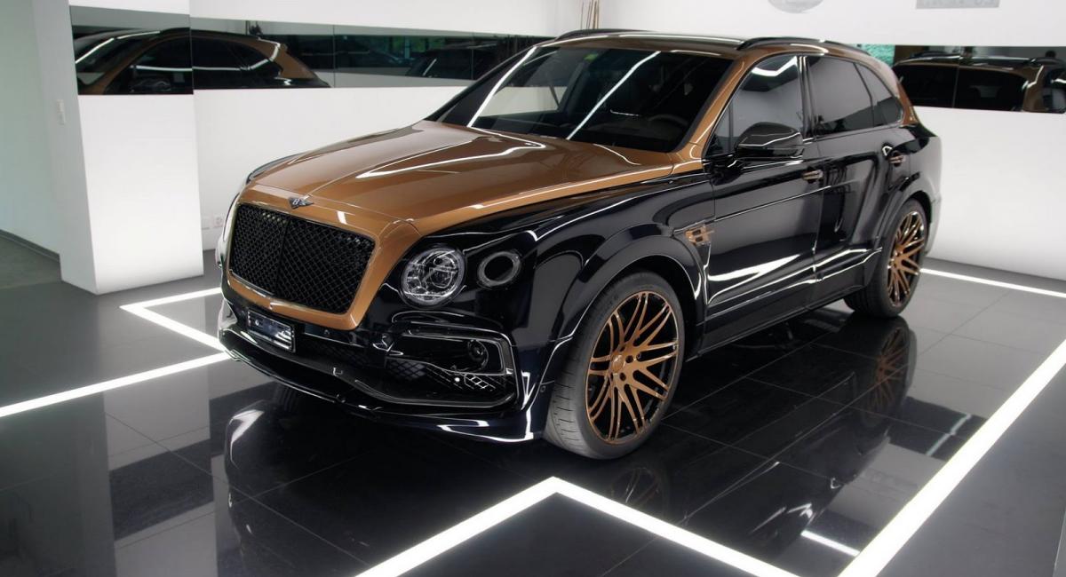 Bentley Bentayga by Startech με χρυσή διχρωμία