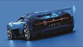 Ακουσε την Bugatti Vision Gran Turismo Concept.
