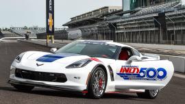 Chevrolet Corvette Grand Sport το safaty car στο Indy 500