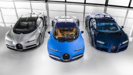 Βγήκαν από το εργοστάσιο οι τρεις πρώτες Bugatti Chiron [Vid]