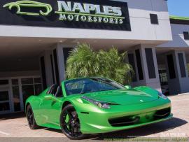 27.000 δολάρια για να βάψεις την Ferrari 458 Spider σε αυτό το πράσινο χρώμα