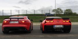 Ποιος κομπρεσοράτος V8 ακούγεται καλύτερα; Της Jaguar F-Type SVR ή της Chevrolet Corvette Z06;