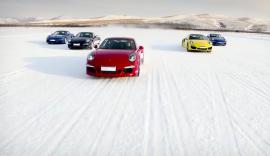 Porsche Τα χιόνια δεν έχουν λιώσει στα προγράμματα οδήγησης