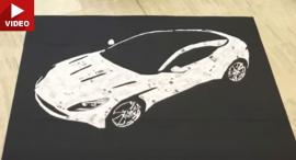 Μία Aston Martin DB11 φτιαγμένη από χαρτί. (vid)