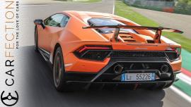 Η Lamborghini Huracan Performante στην πίστα