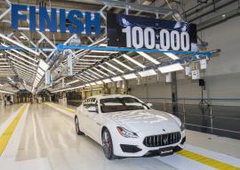 100.000 Maserati Quattroporte